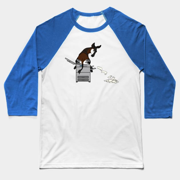 Okapi Copies Baseball T-Shirt by MajorWhoa